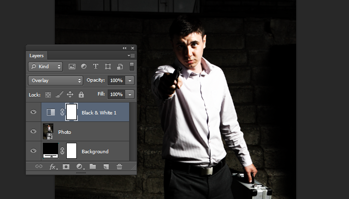 Создание постера в Photoshop